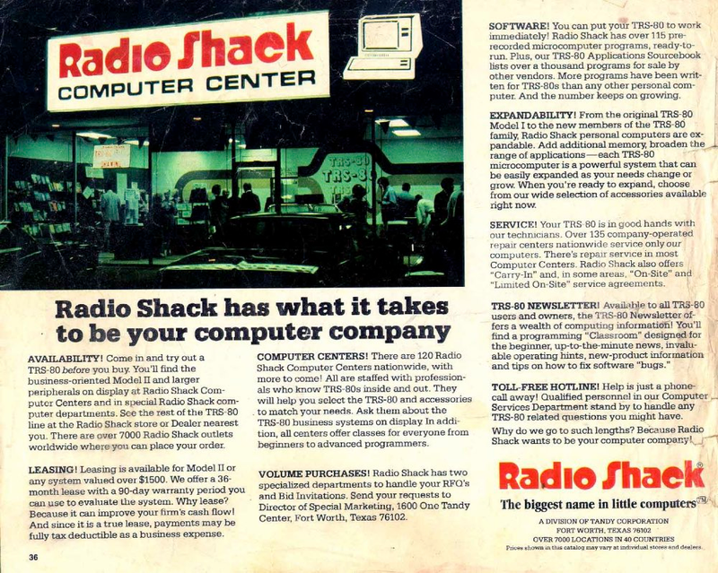 Illustration for article titled Explore microcomputing’s frontiers with Radio Shack’s 1981 catalog